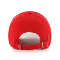 Los Angeles Angels Team Pride Clean Up Adjustable Hat Red | 47 brand