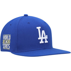 Los Angeles Dodgers 2020 World Series Sure Shot Captain Snapback Hat Royal | 47 brand