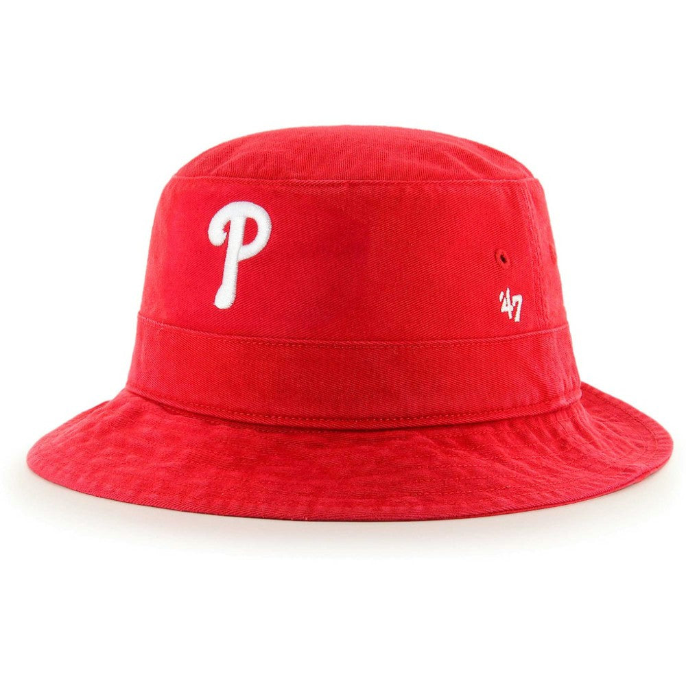 Philadelphia Phillies Primary Bucket Hat Red | 47 brand