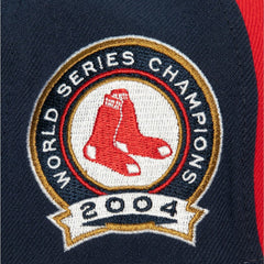 Boston Red Sox Bases Loaded Fitted Hat Red/ | Mitchell & Ness