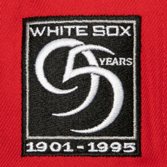 Chicago White Sox Bases Loaded Fitted Hat Red/ | Mitchell & Ness