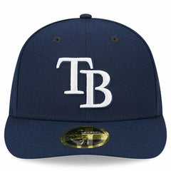 Tampa Bay Rays Oceanside Low Profile 59FIFTY Fitted Hat Navy | New Era