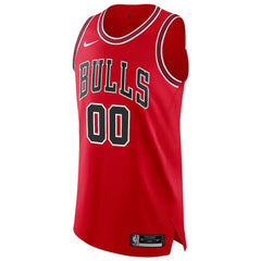 Chicago Bulls Authentic Custom Jersey Red sale - Icon Edition