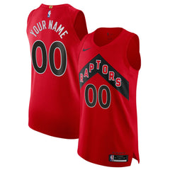 Toronto Raptors 2020/21 Authentic Custom Jersey Red - Icon Edition