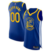 Golden State Warriors 2020/21 Authentic Custom Jersey Blue sale - Icon Edition