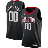Houston Rockets Jordan Brand Swingman Custom Jersey - Statement Edition - Black online