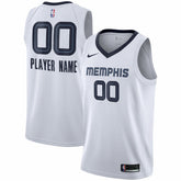 Memphis Grizzlies 2020/21 Swingman Custom Jersey Association Edition White - Nike