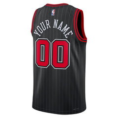 Chicago Bulls Jordan Brand Unisex 2022/23 Swingman Custom Jersey sale - Statement Editi- Black for sale