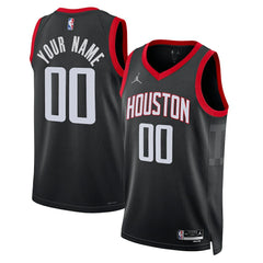 Houston Rockets Jordan Brand Unisex 2022/23 Swingman Custom Jersey - Statement Edition - Black outlet