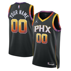 Phoenix Suns Jordan Brand Unisex 2022/23 Swingman Custom Jersey - Statement Edition - Black discount