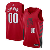 Portland Trail Blazers Jordan Brand Unisex 2022/23 Swingman Custom Jersey - Statement Edition - Red discount