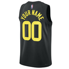 Utah Jazz Jordan Brand Unisex 2022/23 Swingman Custom Jersey - Statement Edition - Black discount