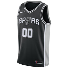 San Antonio Spurs Swingman Custom Jersey Black - Icon Edition