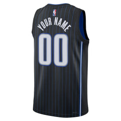 Orlando Magic Unisex Swingman Custom Jersey Black - Icon Edition