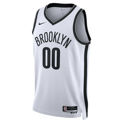 Brooklyn Nets Unisex Swingman Custom Jersey White - Association Edition