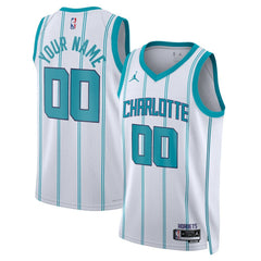Charlotte Hornets Jordan Brand Unisex Swingman Custom Jersey White - Association Edition on sale