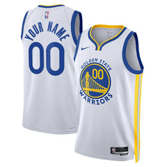 Golden State Warriors Unisex Swingman Custom Jersey White sale - Association Edition
