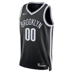 Brooklyn Nets Unisex Swingman Custom Jersey Black - Icon Edition
