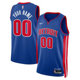 Detroit Pistons Unisex Swingman Custom Jersey Blue sale - Icon Edition
