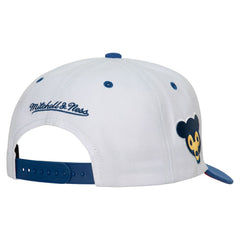 Chicago Cubs Cooperstown Collection Pro Crown Snapback Hat White | Mitchell & Ness