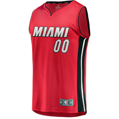 Miami Heat Fast Break Custom Jersey - Red - Statement Edition