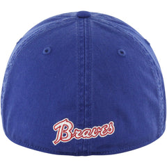 Atlanta Braves Sure Shot Classic Franchise Fitted Hat Royal | 47 brand