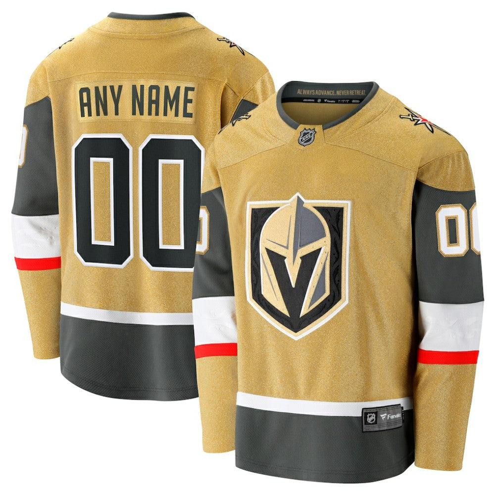 Vegas Golden Knights Fanatics Home Breakaway Custom Jersey -