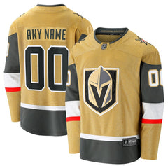 Vegas Golden Knights Fanatics Home Breakaway Custom Jersey -