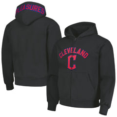Cleveland Guardians PLEASURES Opening Day Full-Zip Hoodie Black