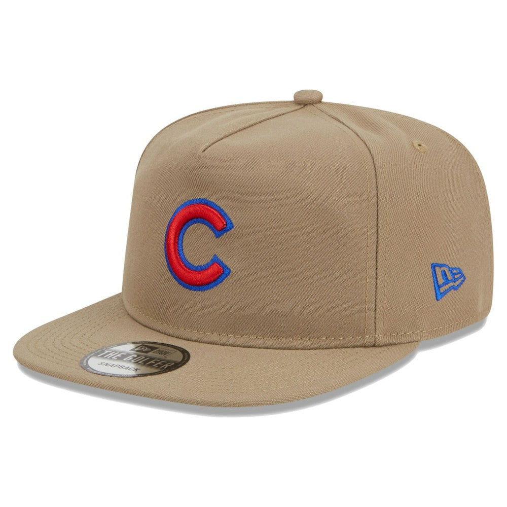 Chicago Cubs Golfer Adjustable Hat Khaki | New Era