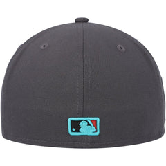 Chicago White Sox Print Undervisor 59FIFTY Fitted Hat Graphite | New Era