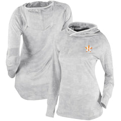 Houston Astros Women's Omni-Wick Sunday Ball Pullover Hoodie White | Columbia