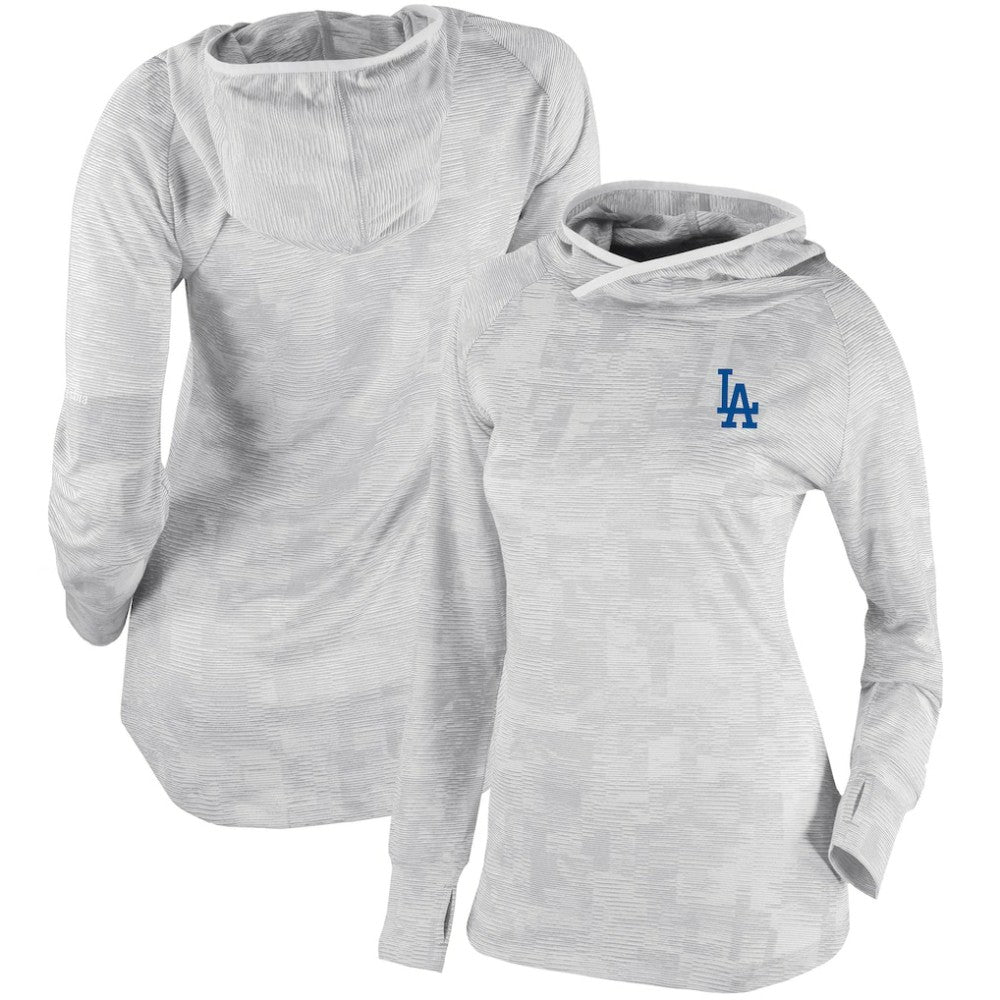 Los Angeles Dodgers Women's Omni-Wick Sunday Ball Pullover Hoodie White | Columbia