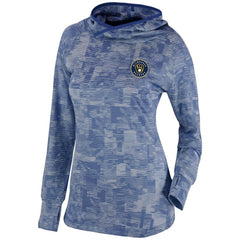 Milwaukee Brewers Women's Omni-Wick Sunday Ball Pullover Hoodie Navy | Columbia