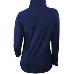 Cleveland Guardians Women's Omni-Wick Outward Nine Quarter-Zip Pullover Top Navy | Columbia