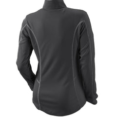 Seattle Mariners Women's Omni-Wick Shotgun Quarter-Zip Pullover Top Charcoal | Columbia