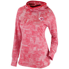 Cincinnati Reds Women's Omni-Wick Sunday Ball Pullover Hoodie Red | Columbia