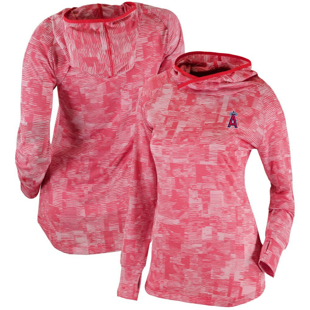 Los Angeles Angels Women's Omni-Wick Sunday Ball Pullover Hoodie Red | Columbia