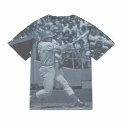 Pete Rose Cincinnati Reds Cooperstown Collection Highlight Sublimated Player Graphic T-Shirt | Mitchell & Ness