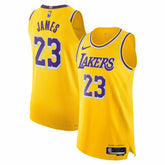 LeBron James Los Angeles Lakers Authentic Jersey - Icon Edition - Gold