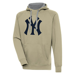New York Yankees Antigua Victory Pullover Hoodie Khaki