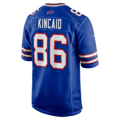 Dalton Kincaid Buffalo Bills Game Jersey - Royal