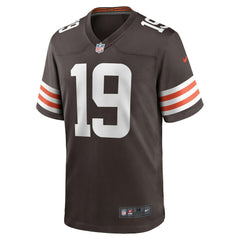 Cedric Tillman Cleveland Browns Game Jersey - Brown