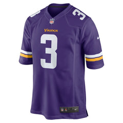 Jordan Addison Minnesota Vikings Game Jersey - Purple