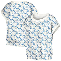 Los Angeles Dodgers Lusso Women's Madge Dolman Tri-Blend T-Shirt White