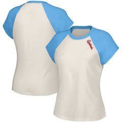 St. Louis Cardinals Lusso Women's Nikki Raglan T-Shirt White