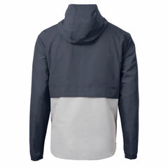 Cleveland Guardians Cutter & Buck Charter Eco Recycled Half-Zip Anorak Jacket Navy/Gray