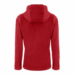 Cleveland Guardians Cutter & Buck Women's Evoke Eco Softshell Recycled Full-Zip Jacket Red