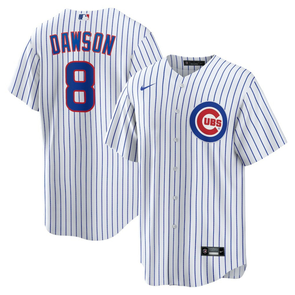 Andre Dawson Chicago Cubs Home Retired Player Replica Jersey - White
