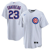 Ryne Sandberg Chicago Cubs Home Retired Player Replica Jersey - White